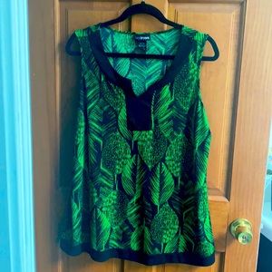 Women’s Plus Sleeveless Top